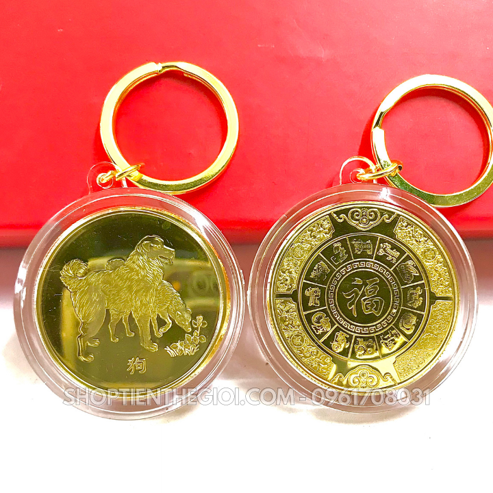 Móc Khóa 12 Con Giáp Tuổi Tuất - Chó - SP005839